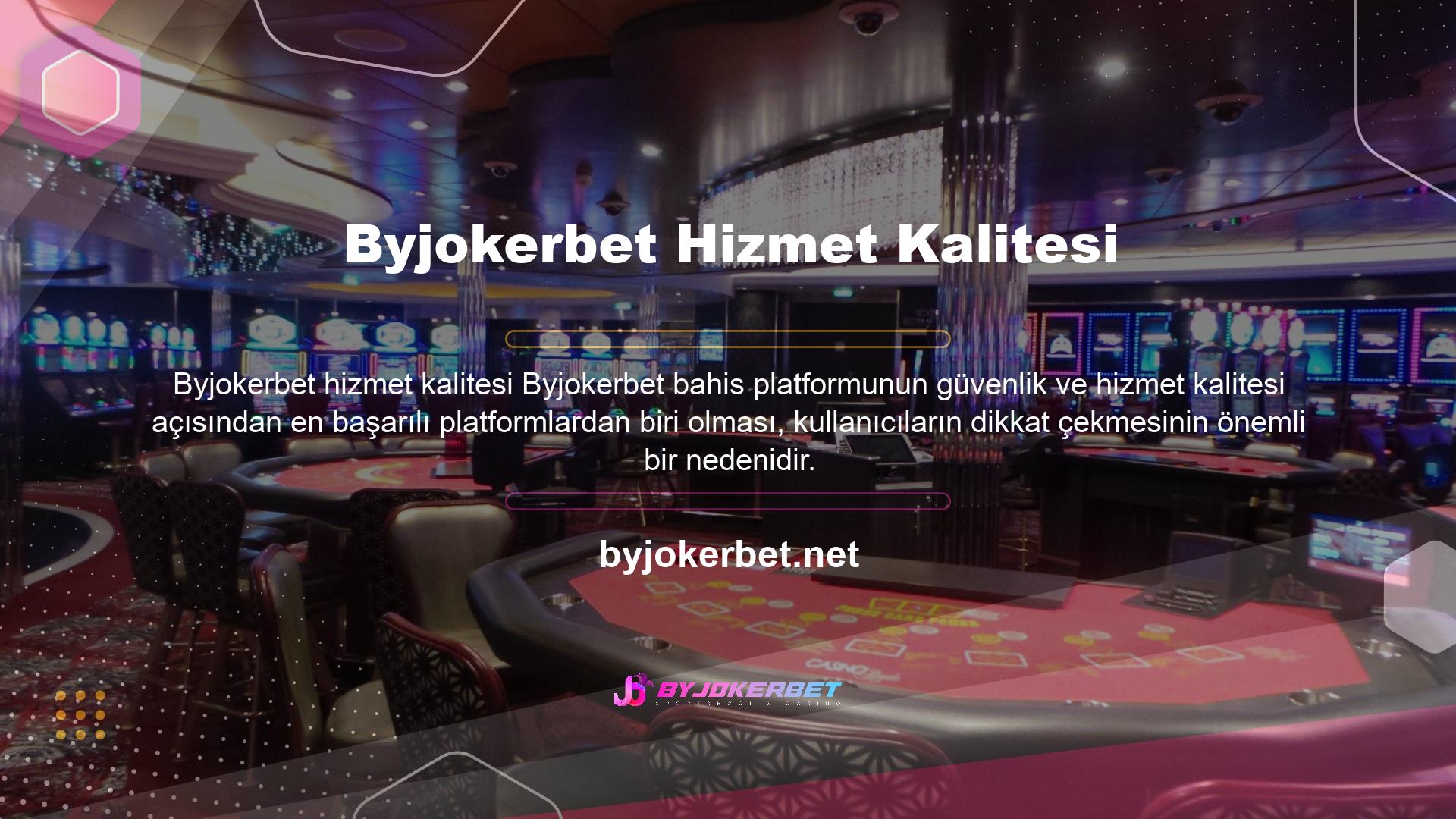 Byjokerbet sitesi ve casino hakkında çekim yapacak mı? Evet, bu doğru cevap